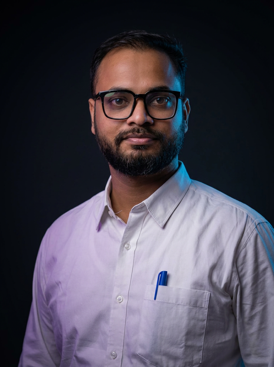 Portrait of Divesh Kumar, technology executive
